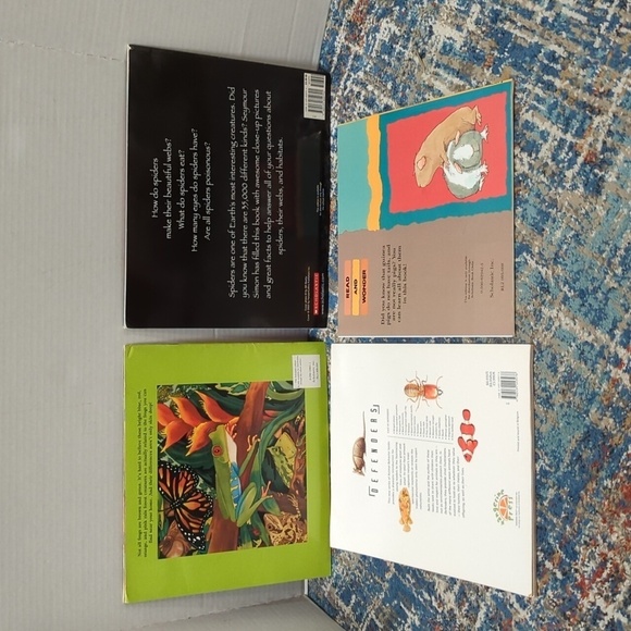 Scholastic Misc. Authors Animal Themed PB Book Set of 4 Used Books - Picture 6 of 10